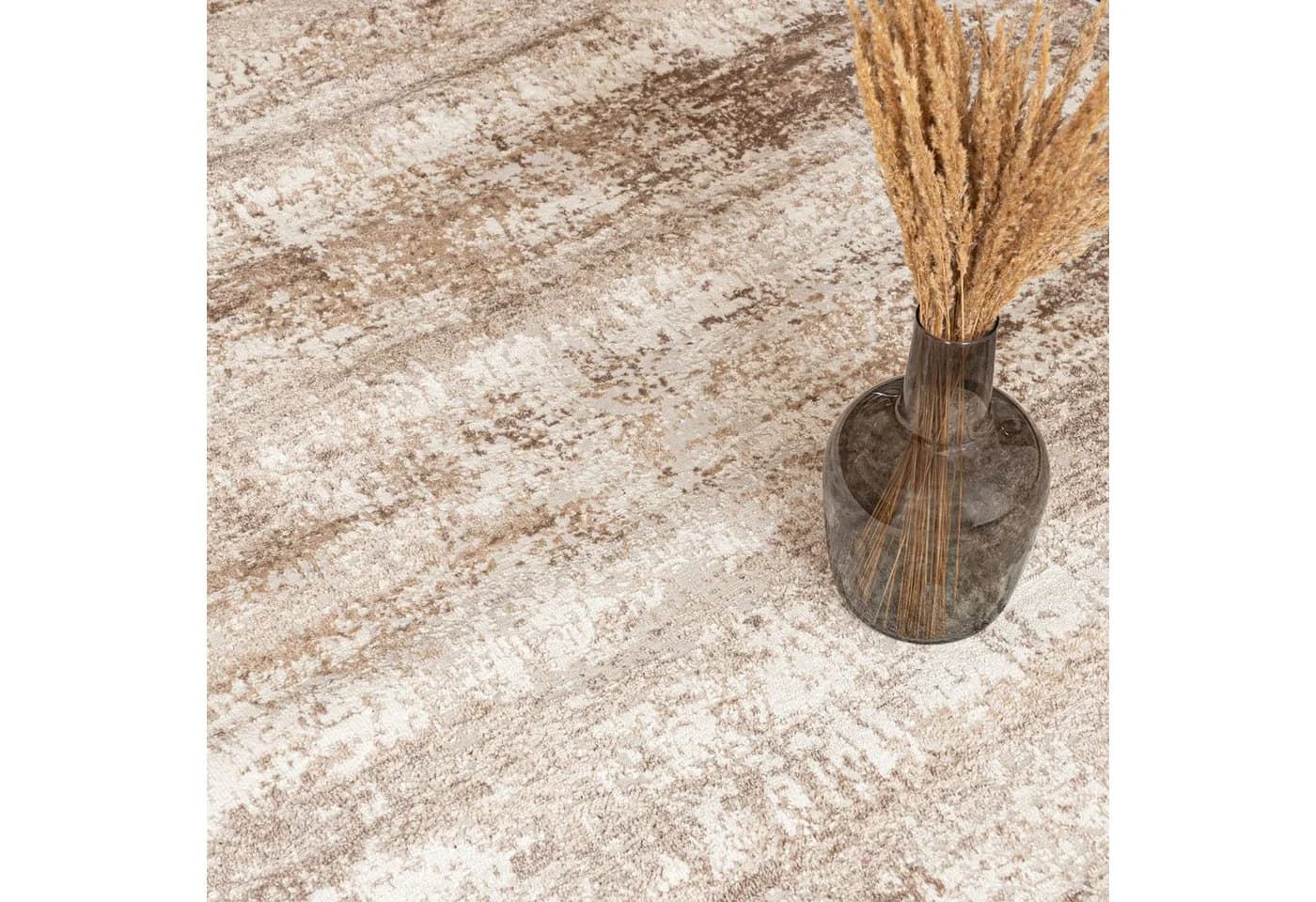 Mazovia Läufer Modern Abstrakt Beige Creme - Bild 3