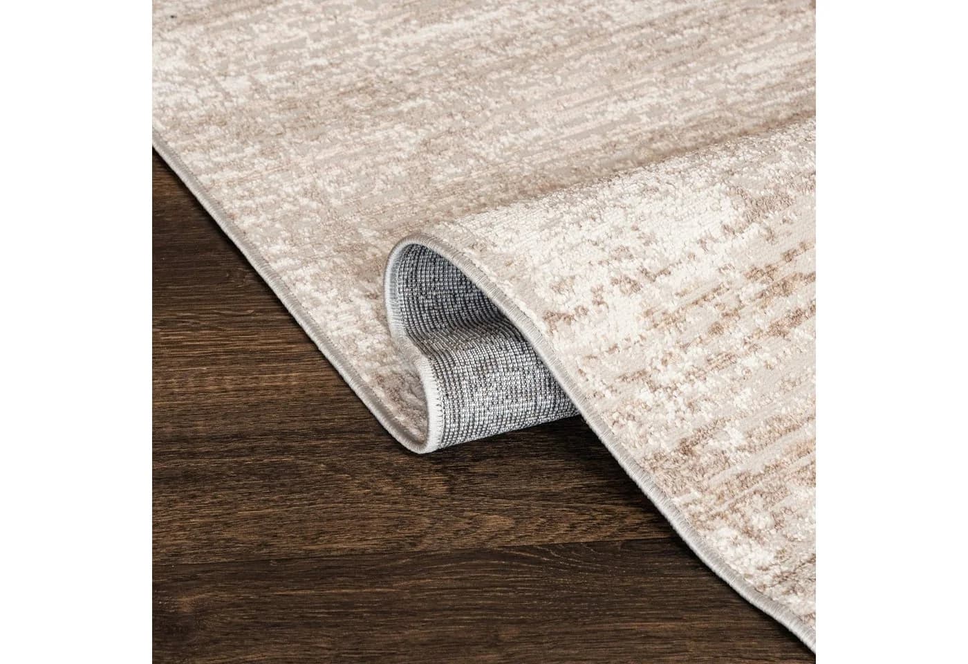 Mazovia Läufer Flurläufer Modern für Vorzimmer Schlafzimmer - Abstrakt Muster, Kurzflor, Meterware - Bild 5