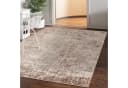 Mazovia Designteppich Modern Abstrakt Beige Braun Kurzflor Bild 1