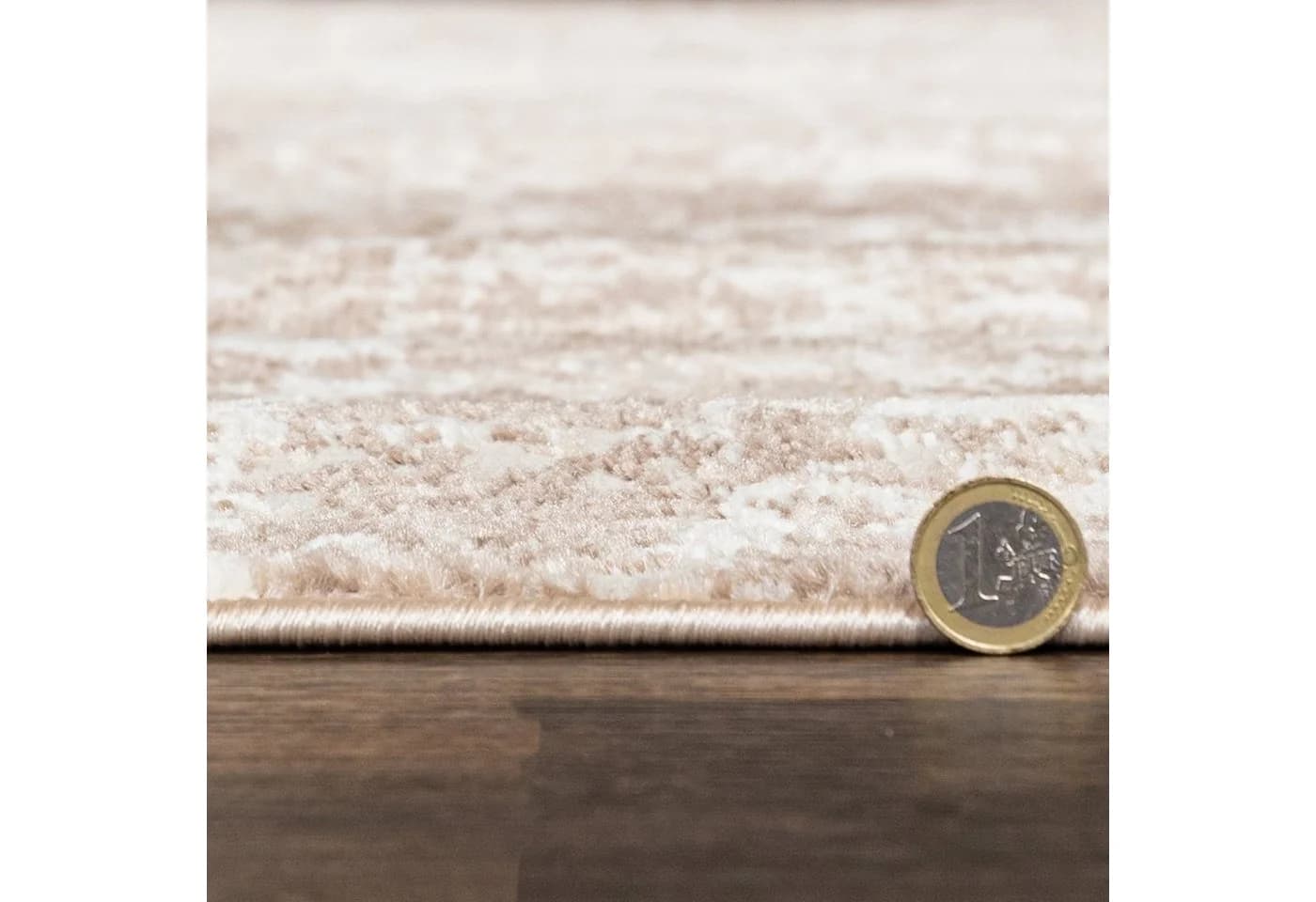 Mazovia Designteppich Modern Abstrakt Beige Braun Kurzflor - Bild 5