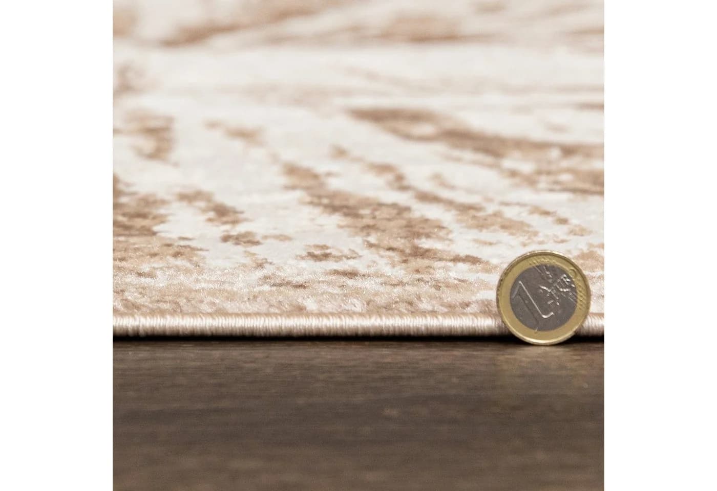 Mazovia Designteppich Modern Abstrakt Beige Kurzflor - Bild 5