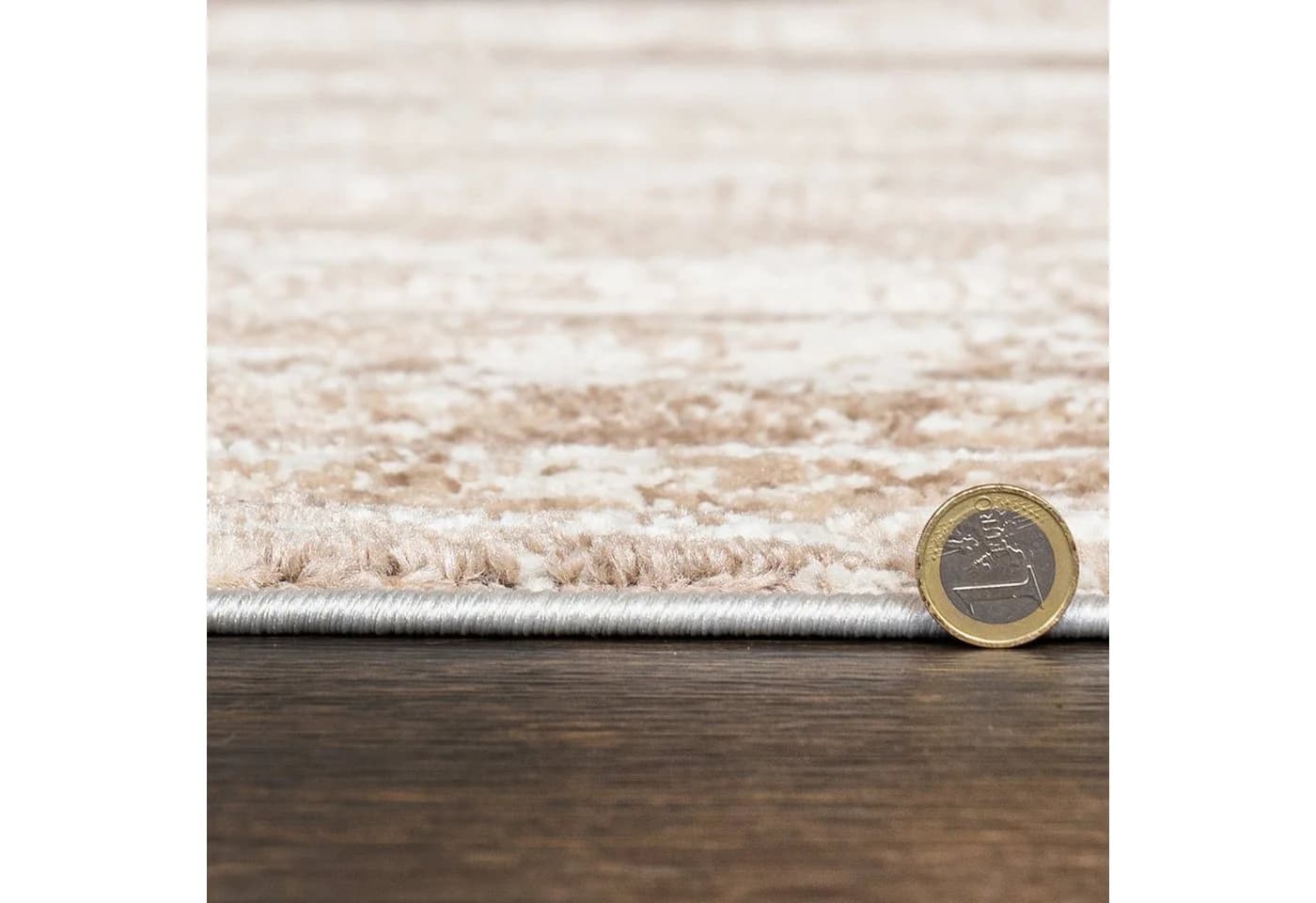 Mazovia Designteppich Modern Abstrakt Muster Beige Kurzflor - Bild 5