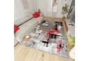 Mazovia Designteppich Grau Kurzflor Modern Bild 1