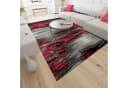 Mazovia Designteppich Modern Kurzflor Grau Bild 3