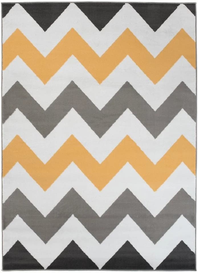 Mazovia Designteppich Modern Kurzflor Grau - Bild 2