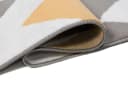 Mazovia Designteppich Modern Kurzflor Grau Bild 4
