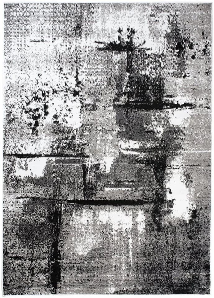 Mazovia Designteppich Modern Grau Kurzflor Pflegeleicht - Bild 2