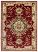 Mazovia Orientteppich Orientalisch Rot Beige Pflegeleicht Bild 2
