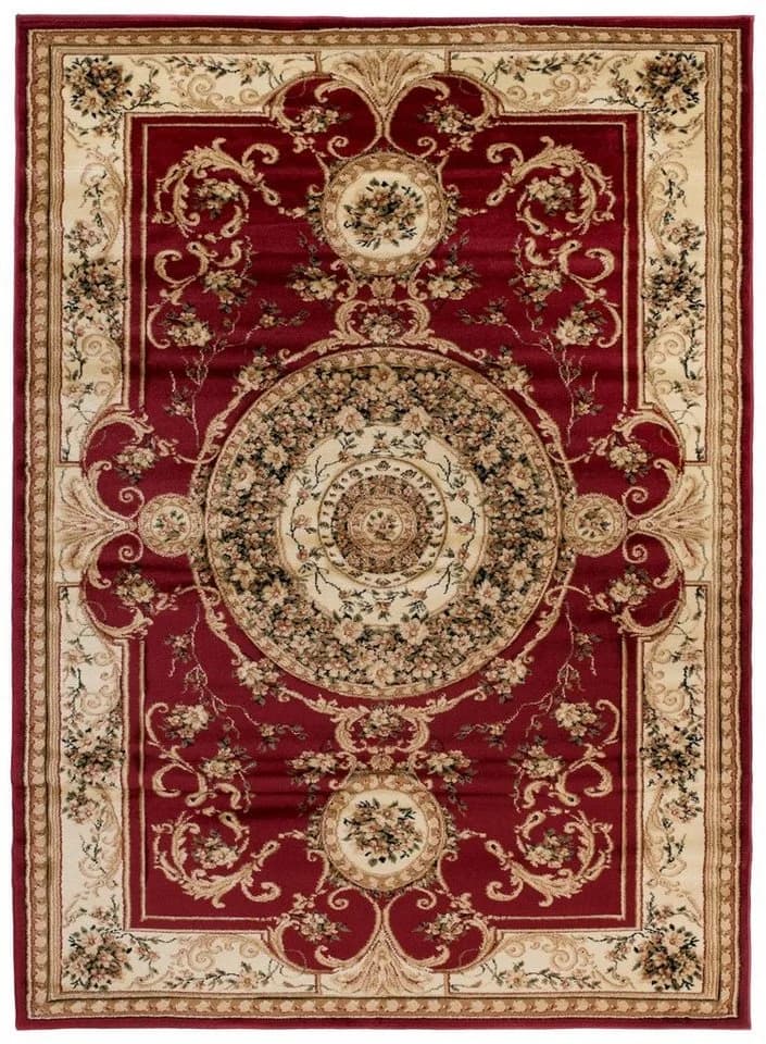 Mazovia Orientteppich Orientalisch Rot Beige Pflegeleicht - Bild 2