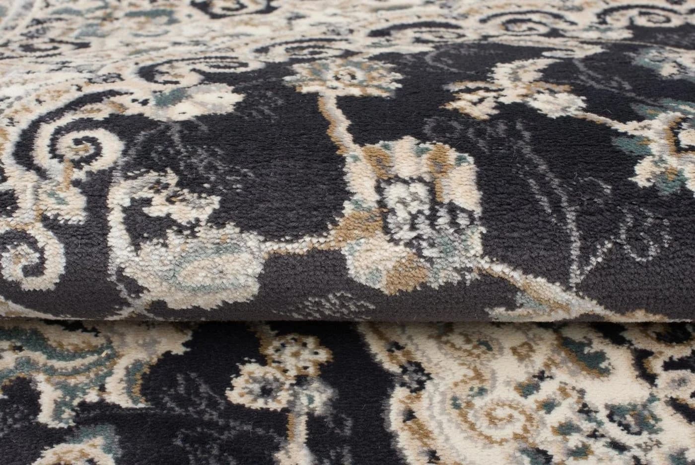 Mazovia Orientteppich Oriente Teppich Beige Schwarz 80 x 150 cm - Bild 3