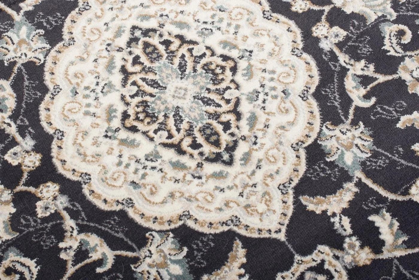 Mazovia Orientteppich Oriente Teppich Beige Schwarz 80 x 150 cm - Bild 4