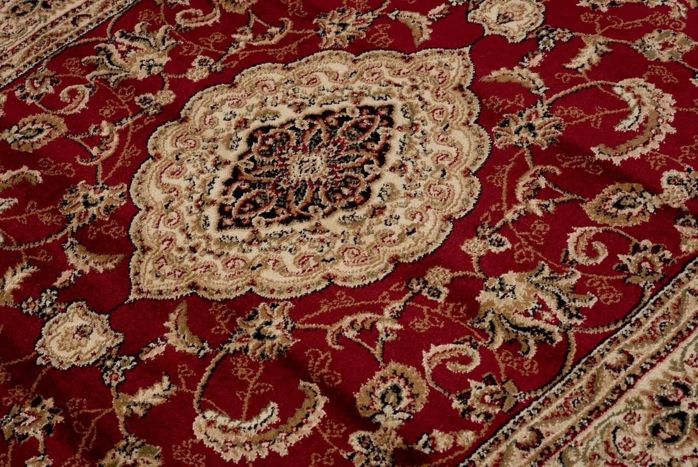 Mazovia Orientteppich Oriente Teppich Rot Beige 60x100 cm - Bild 4