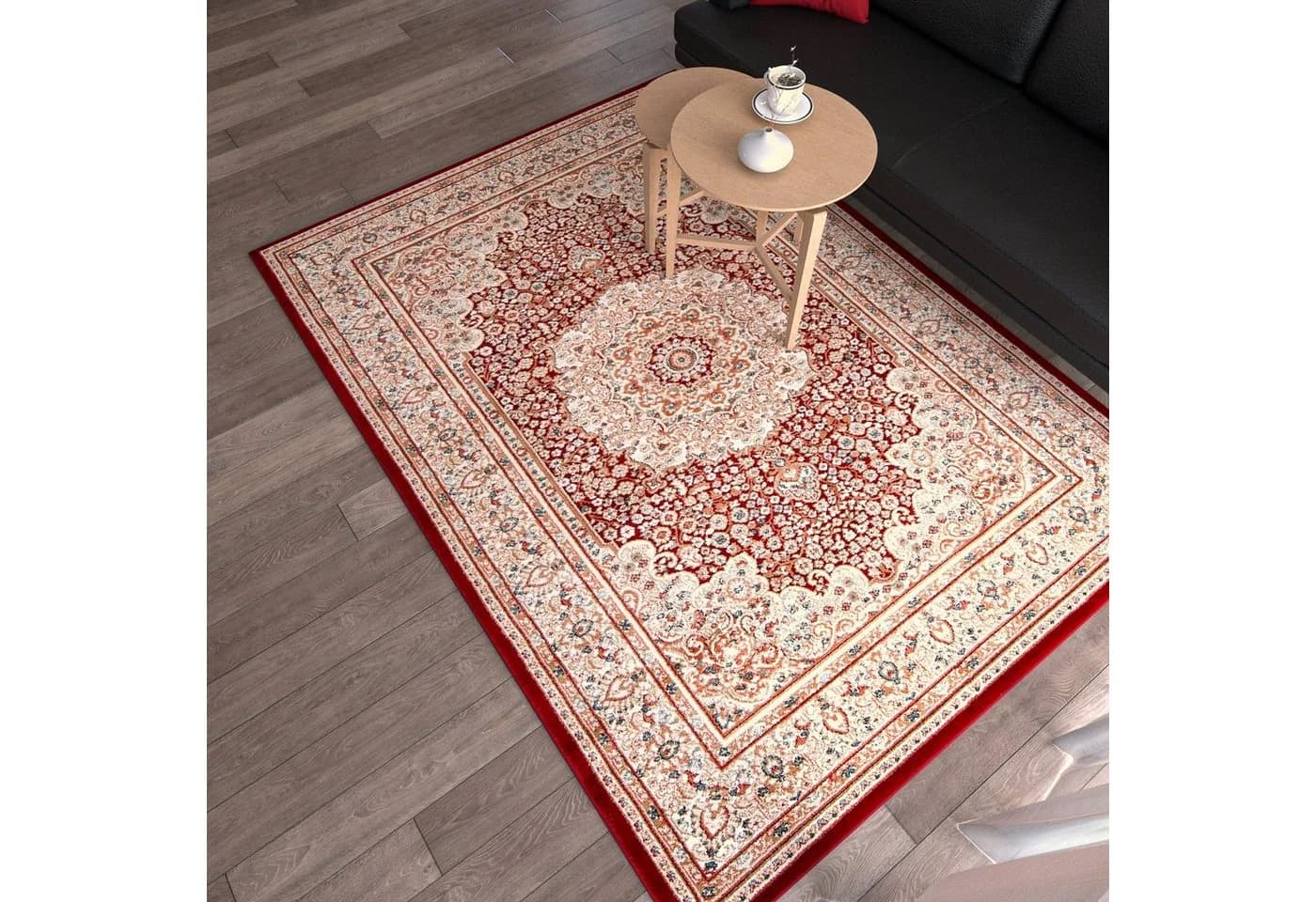 Mazovia Orientteppich Oriente Teppich Rot 60x100cm - Bild 5
