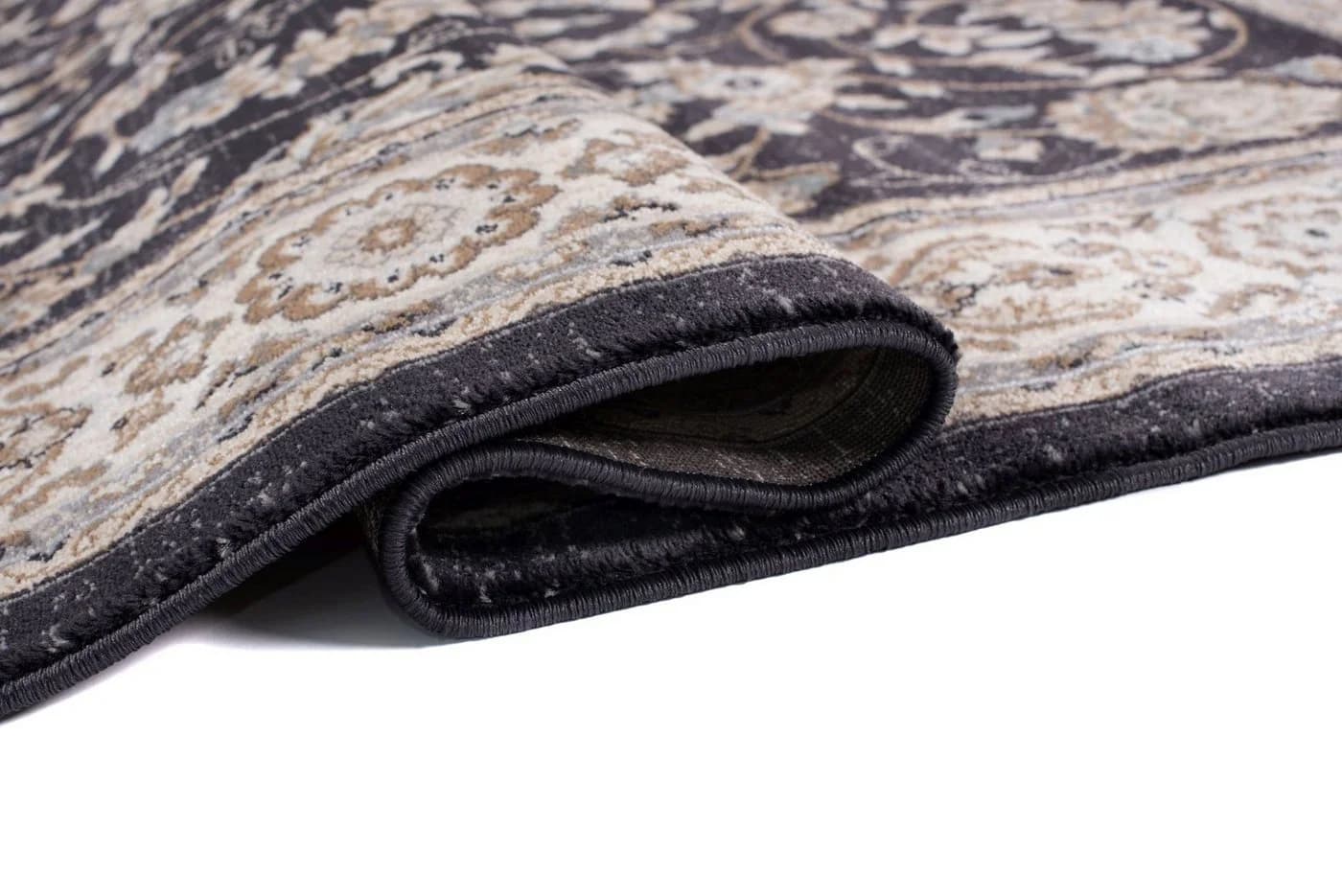 Mazovia Orientteppich Oriente Teppich Schwarz Beige 60 x 100 cm - Bild 3