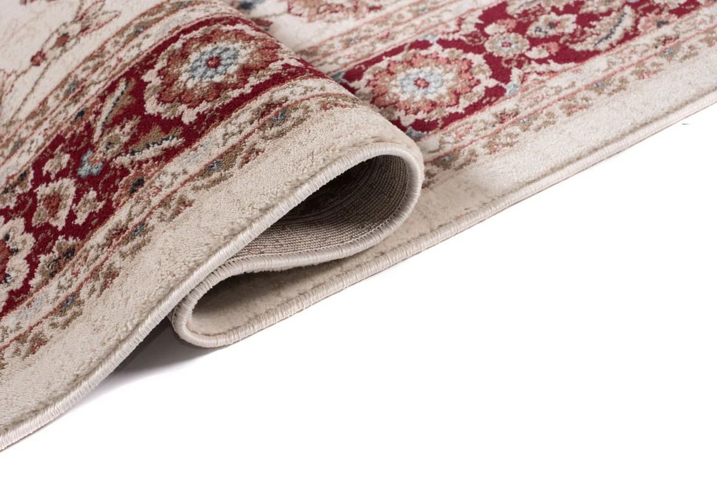 Mazovia Orientteppich Oriente Teppich - Traditioneller Teppich Creme Rot 120x170 cm - Bild 3