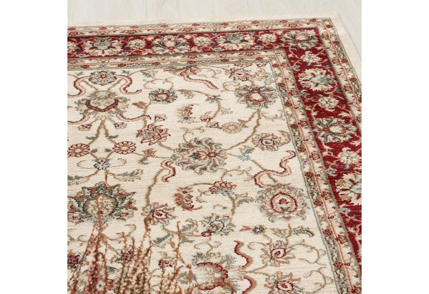 Mazovia Orientteppich Klassisch Bordüre Beige Rot - Bild 3