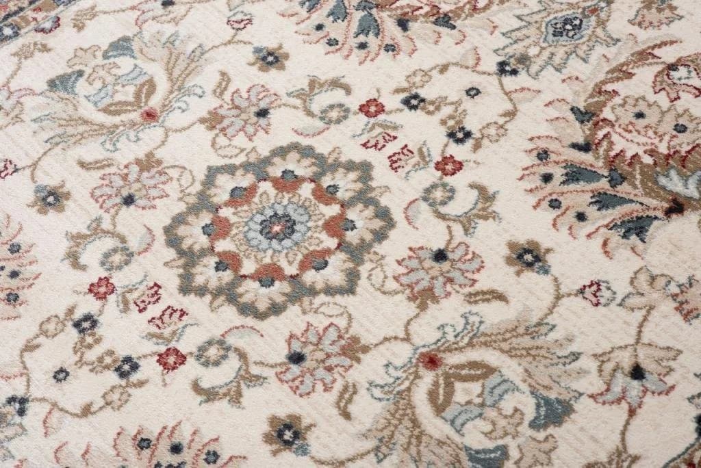 Mazovia Orientteppich Orientalisches Blumenmuster Grau Beige - Bild 3