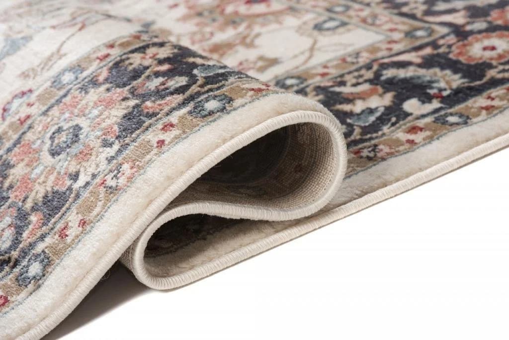 Mazovia Orientteppich Orientalisches Blumenmuster Grau Beige - Bild 4