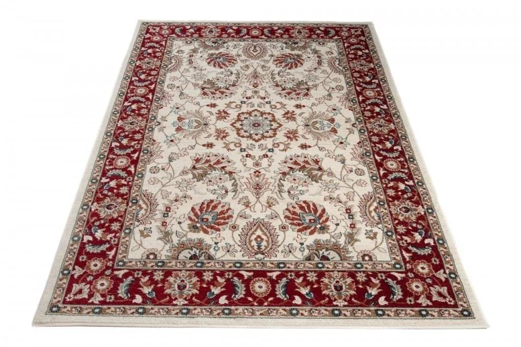 Mazovia Orientteppich Rot Creme Orientalisches Design Polypropylen - Bild 5