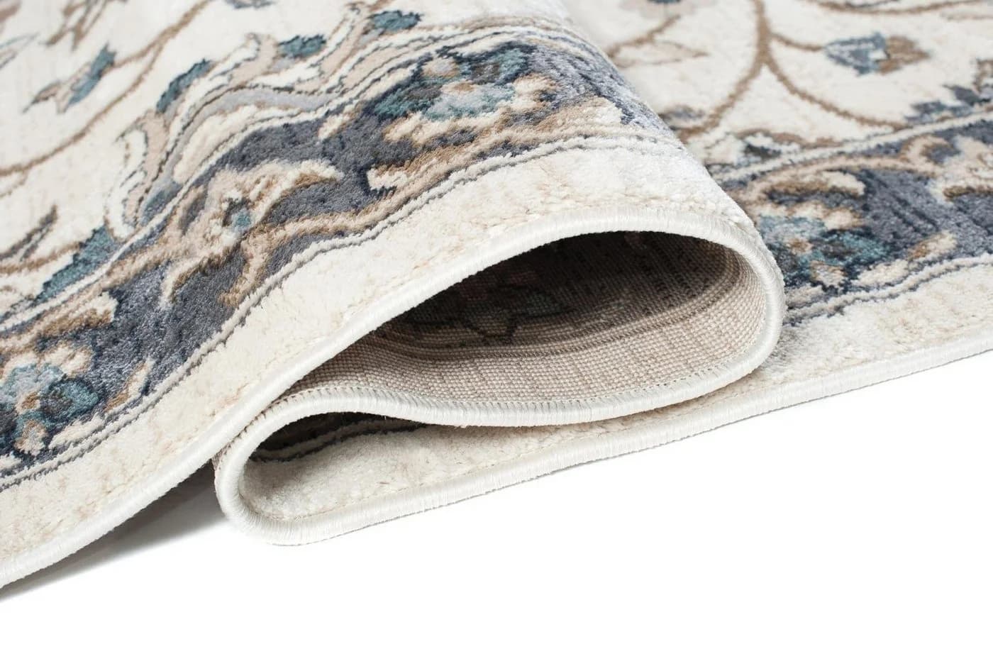 Mazovia Orientteppich Creme Grau Orientalisch Pflegeleicht - Bild 5