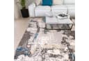 Mazovia Designteppich Modern Abstrakt Beige Blau Grau Kurzflor Bild 4