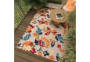 Mazovia Designteppich In- & Outdoor Teppich Wetterfest & UV-beständig Balkon - Bunt, 80 x 150 cm, Höhe 6 mm, Kurzflor, Weich, Pflegeleicht, Flachgewebe Bild 1