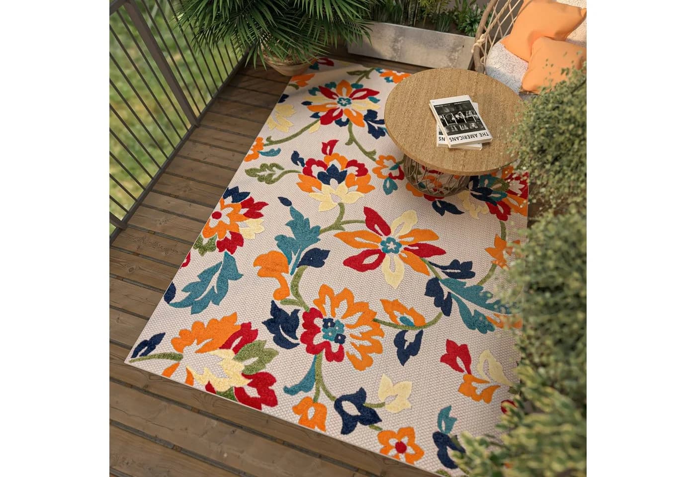 Mazovia Designteppich In- & Outdoor Bunt 120x170 cm