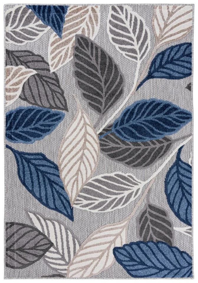 Mazovia Designteppich In- & Outdoor Blau Grau - Bild 2