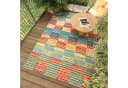 Mazovia Designteppich In- & Outdoor Teppich Wetterfest UV-beständig Balkon Bunt Kurzflor Bild 1