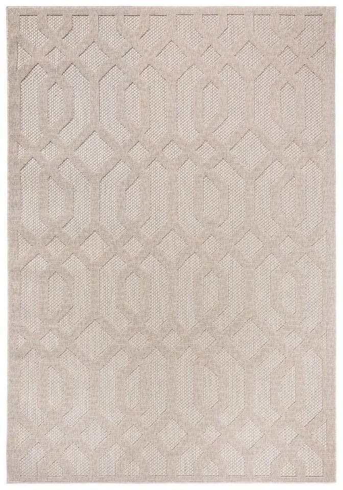 Mazovia Designteppich In- & Outdoor Teppich Wetterfest & UV-beständig Beige Cream - Bild 2