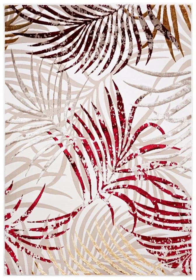 Mazovia Designteppich Modern Beige Creme mit Gold - Bild 2