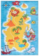 Mazovia Kinderteppich Blau Spielteppich Kinderzimmer Bild 2