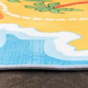 Mazovia Kinderteppich Blau Spielteppich Kinderzimmer Bild 4
