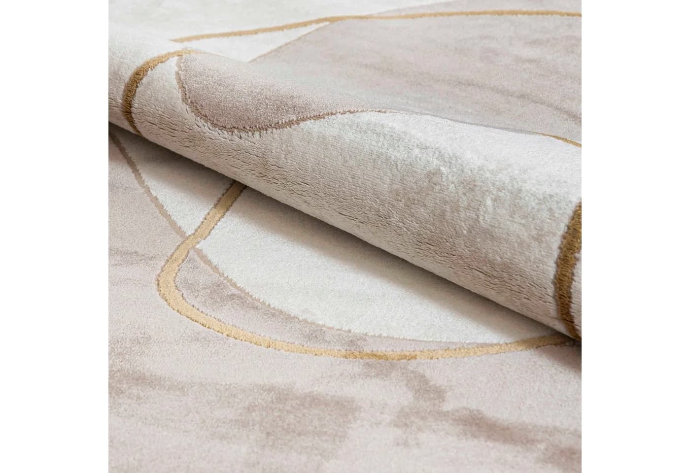 Mazovia Designteppich Modern Geometrisch Beige Creme - Bild 4