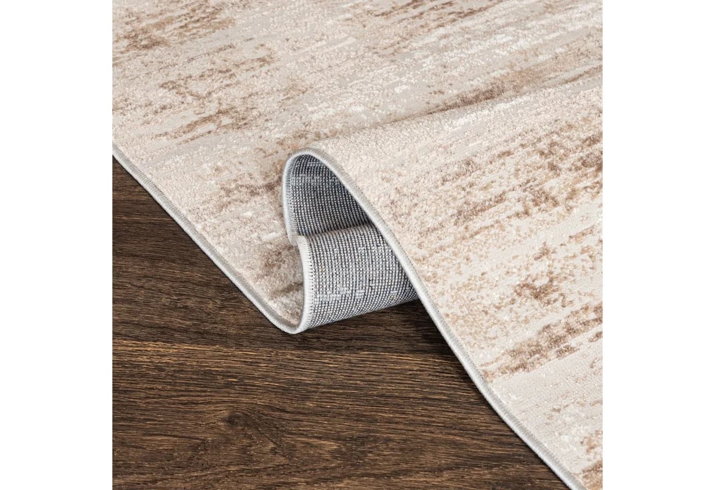 Mazovia Läufer Modern Abstrakt Beige Creme - Bild 5