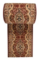Mazovia Läufer Orientalisch Braun Rot Fußbodenheizung Bild 2
