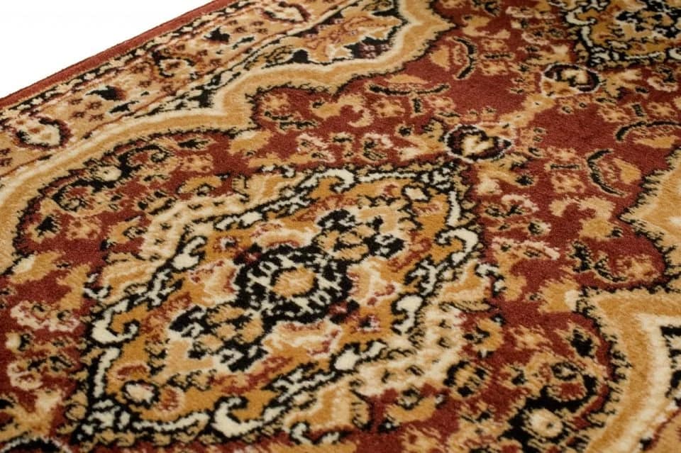Mazovia Läufer Orientalisch Braun Rot Fußbodenheizung - Bild 3