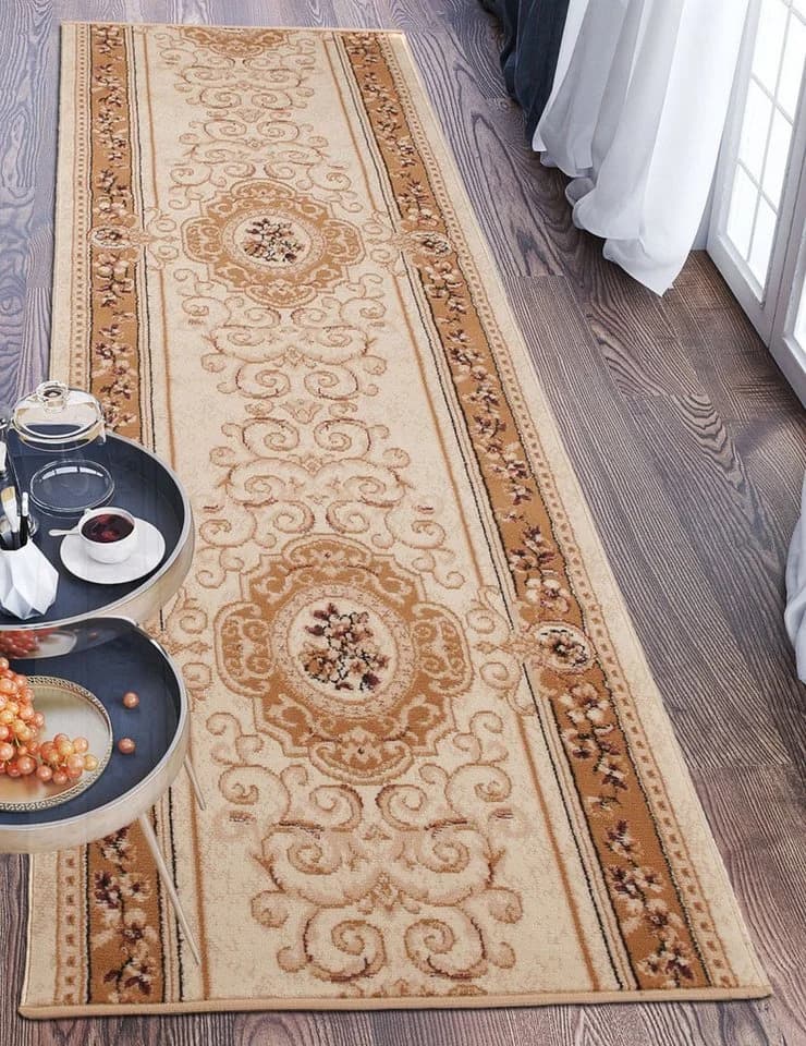 Mazovia Läufer Orientalisch Braun Rot 70x100 cm