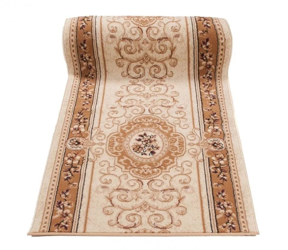 Mazovia Läufer Orientalisch Braun Rot 70x100 cm - Bild 5
