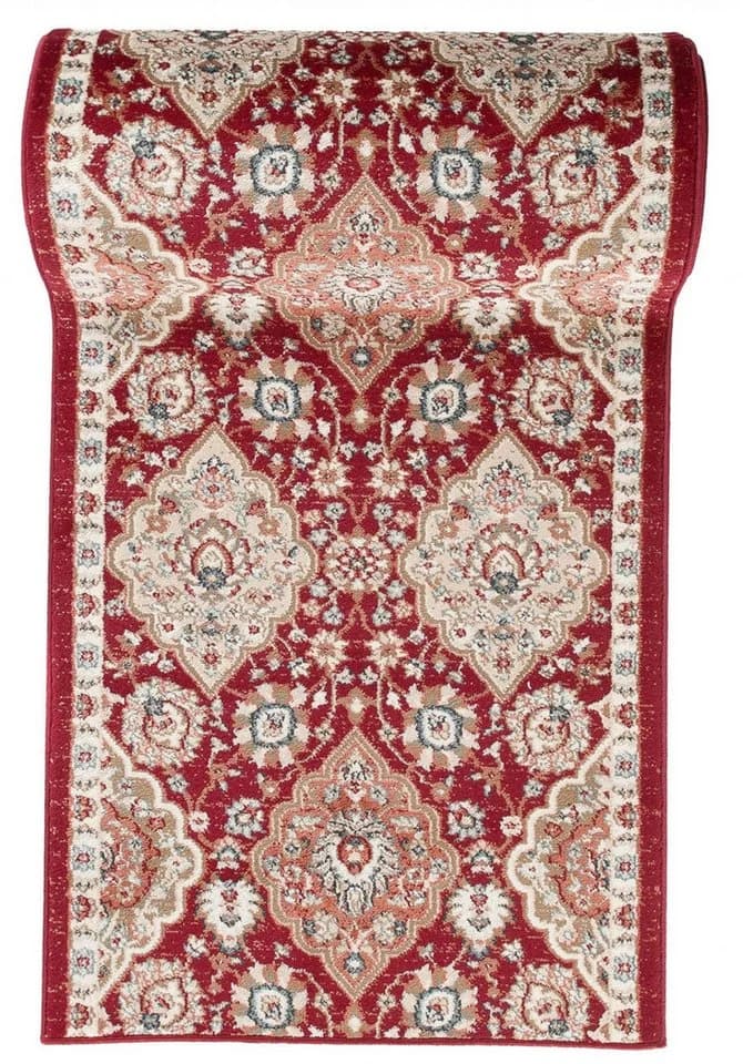 Mazovia Läufer Klassisch Bordüre Rot Schwarz 70x100 cm - Bild 2