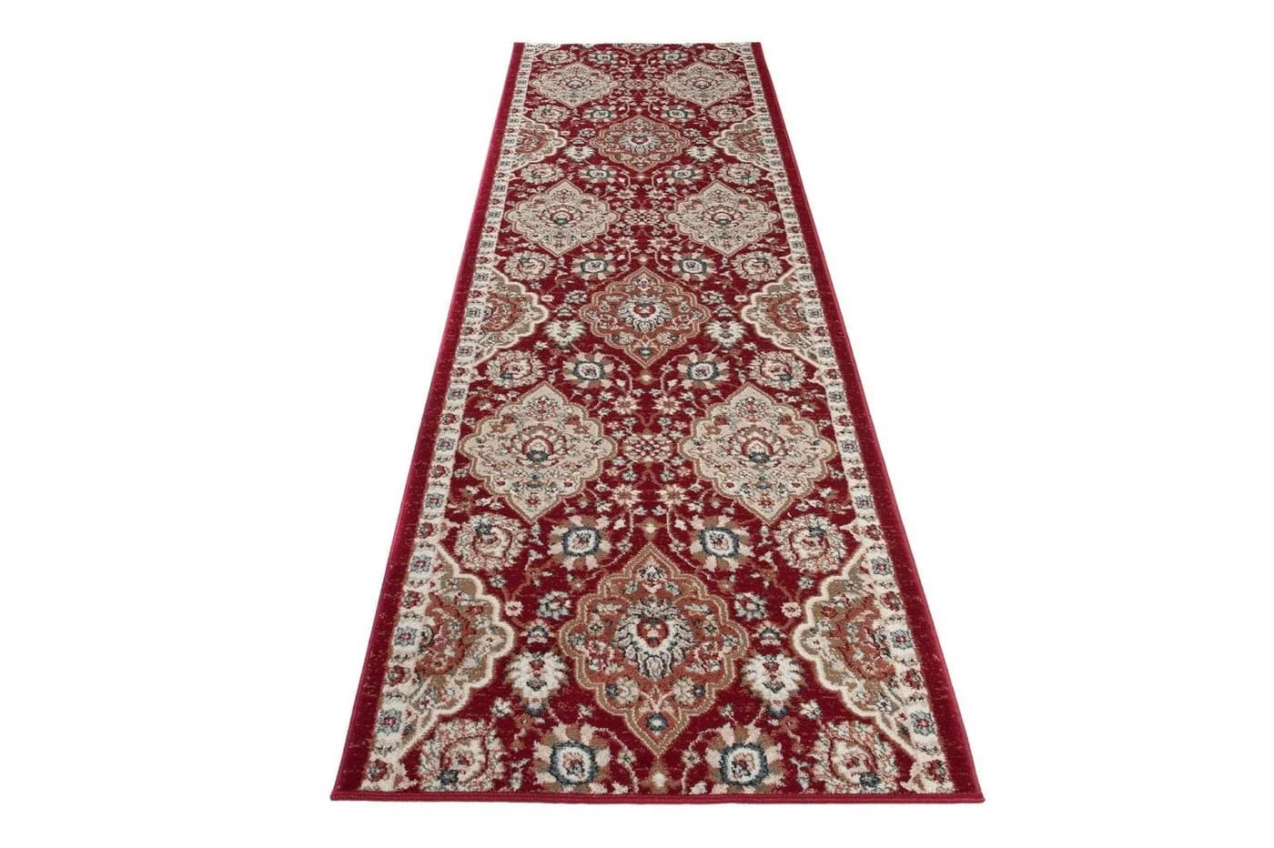 Mazovia Läufer Klassisch Bordüre Rot Schwarz 70x100 cm - Bild 5