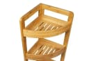 AD.CON Bambus Eckregal 4 Ablagen Badregal Standregal Braun Bild 1