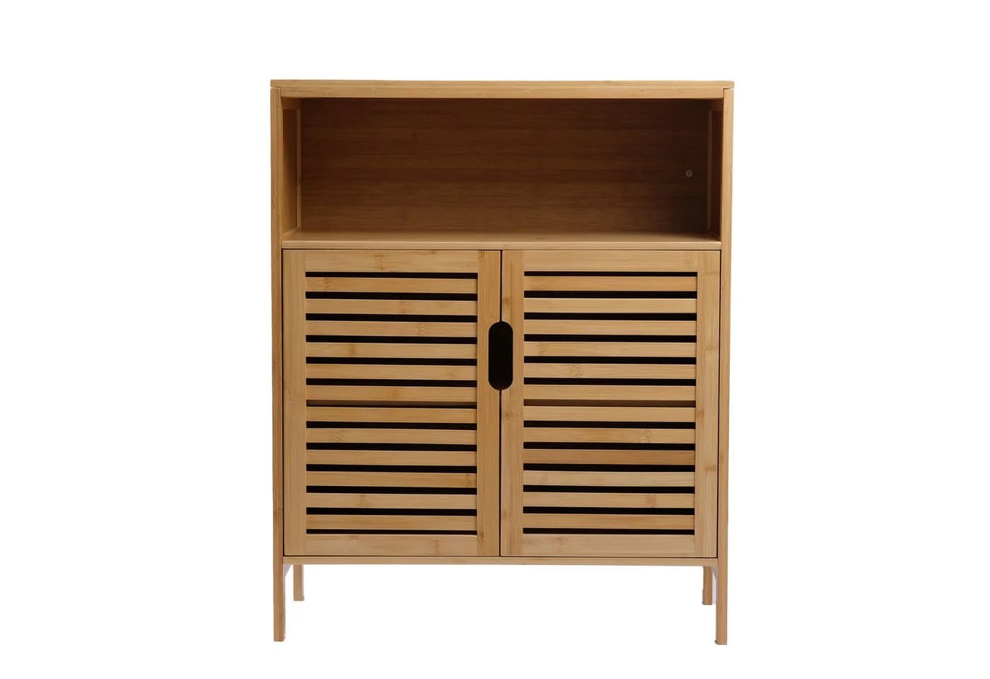 AD.CON Bambus Badezimmerschrank mit 3 Ablagen - Bild 2