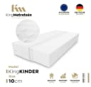 King KINDER Kaltschaummatratze 80x180x10cm Bild 1