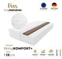 KingMatratzen Kaltschaummatratze KingKOMFORT PLUS H3/H4 mit Kokosmatte Bild 1