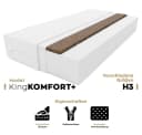 KingMatratzen Kaltschaummatratze KingKOMFORT PLUS H3/H4 mit Kokosmatte Bild 5