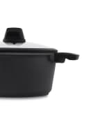 Edenberg Topf-Set 10-tlg. Schwarz Aluminium Keramik Induktion Bild 5