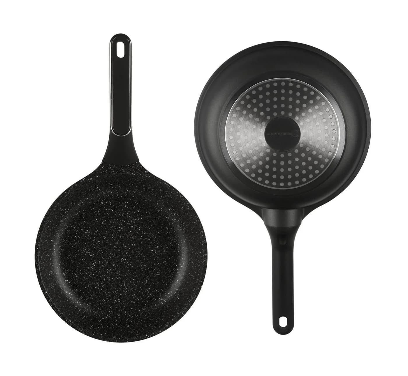 Edenberg Topf-Set 10 tlg. Schwarz Aluminium Keramik - Bild 5
