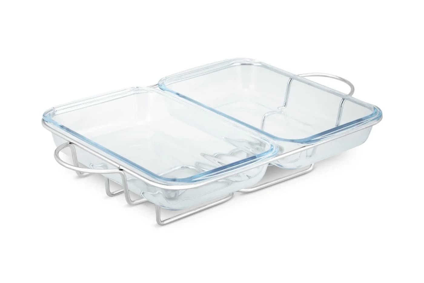 Edenberg Speisenwärmer 2x 1.8L Edelstahl Glas Warmhaltebehälter - Bild 4