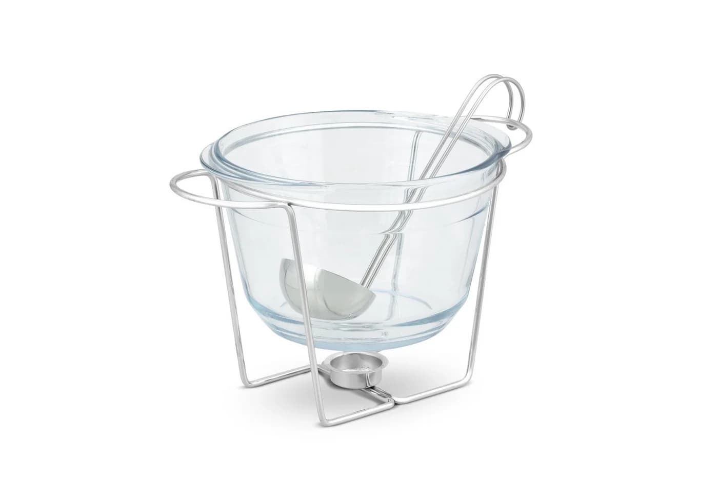 Edenberg Speisenwärmer 4,0L Edelstahl Glas 3-tlg. Warmhaltebehälter - Bild 3